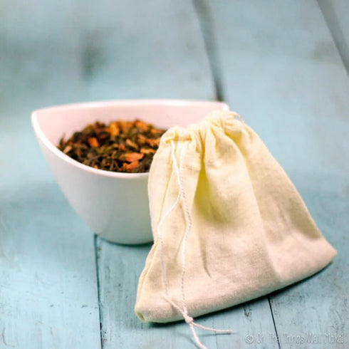 Organic Reusable Teabags 4 Set-Nil-Matakana Pharmacy